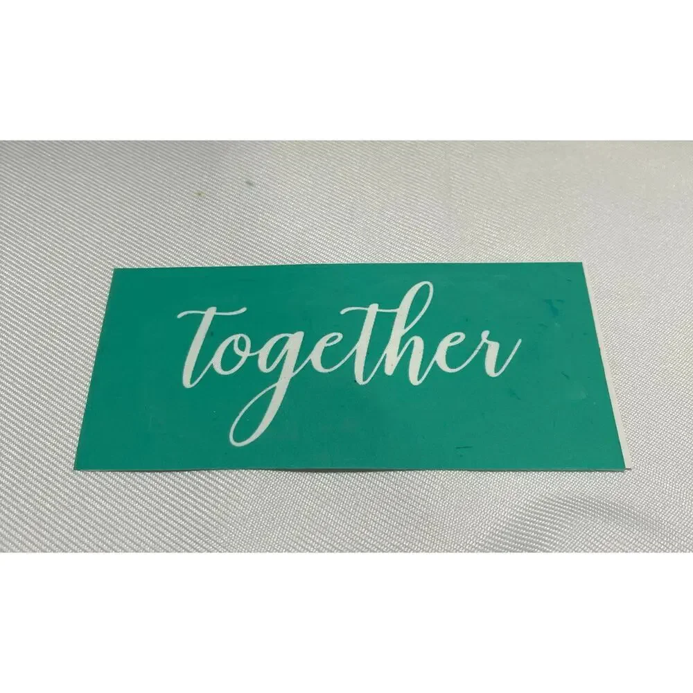 Chalk Couture Used 5X7 ‎ Reusable Transfer 